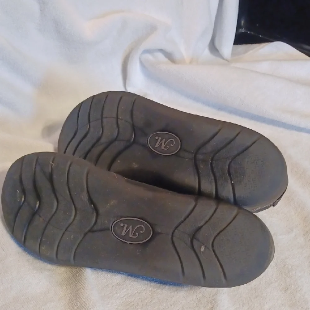 Michel Meynard Black Leather Women's Shoes Size 9